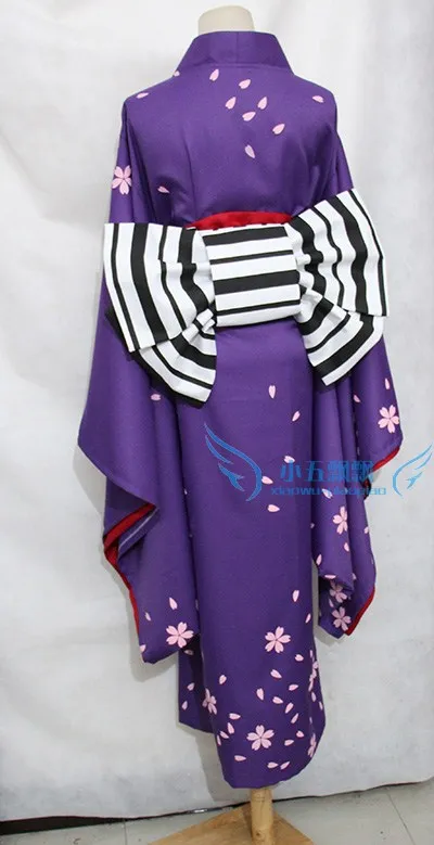 Rurouni Kenshin Samurai X Kamiya Kaoru Printing Anime Cosplay Costume for Halloween Chirstmas Uniform Kimono Ancient Costume - Image 3