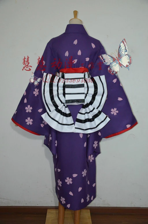 Rurouni Kenshin Samurai X Kamiya Kaoru Printing Anime Cosplay Costume for Halloween Chirstmas Uniform Kimono Ancient Costume - Image 5