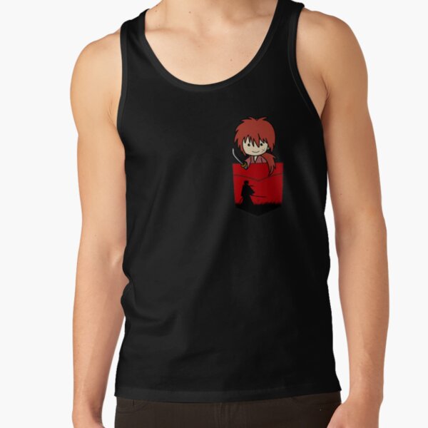 Rurouni Kenshin Himura Samurai X Pouchie Shirt Tank Top - Image 4