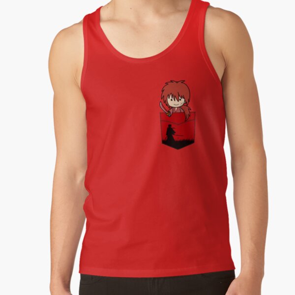 Rurouni Kenshin Himura Samurai X Pouchie Shirt Tank Top