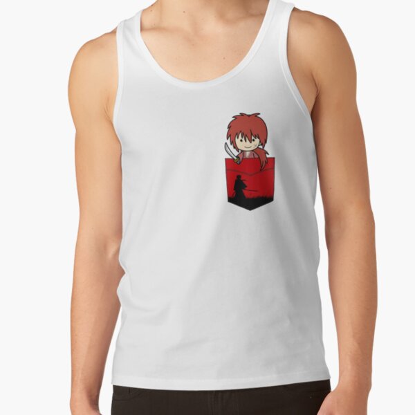 Rurouni Kenshin Himura Samurai X Pouchie Shirt Tank Top - Image 2