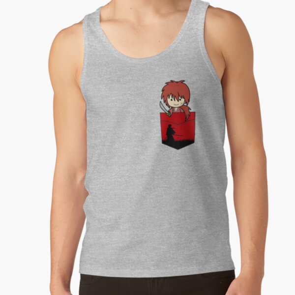 Rurouni Kenshin Himura Samurai X Pouchie Shirt Tank Top - Image 5