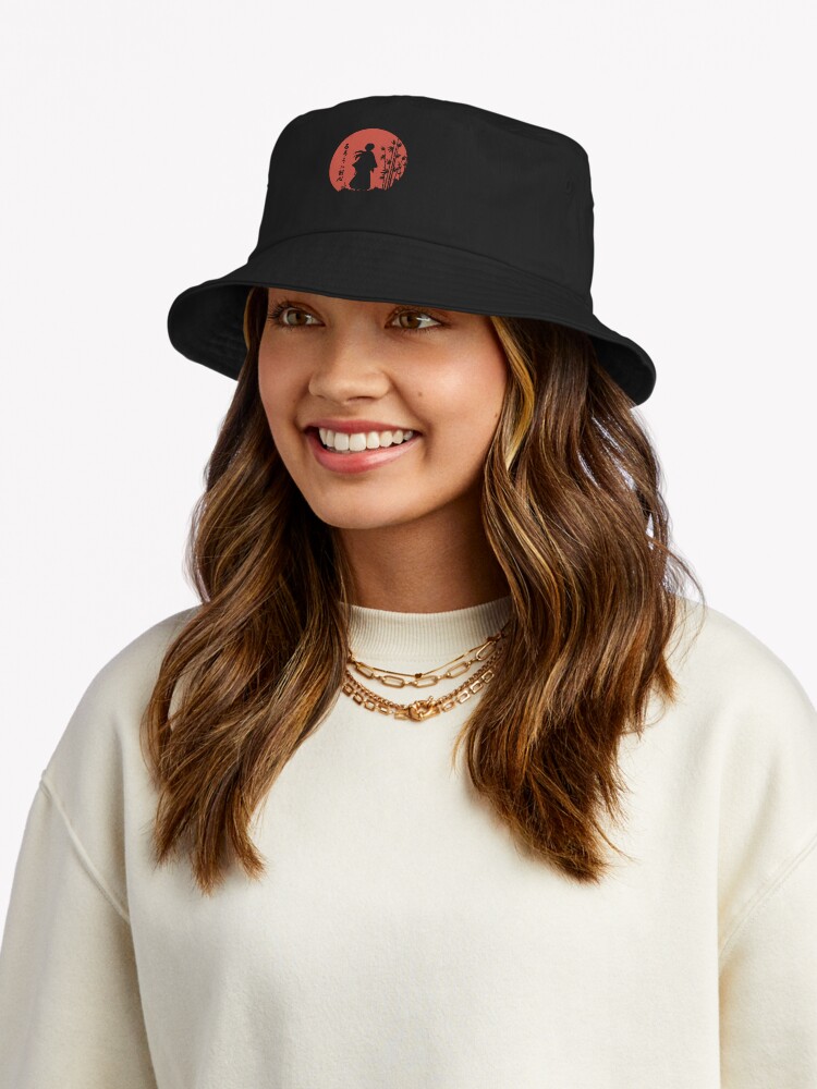 Rurouni Kenshin Retro Vintage Bucket Hat - Image 2