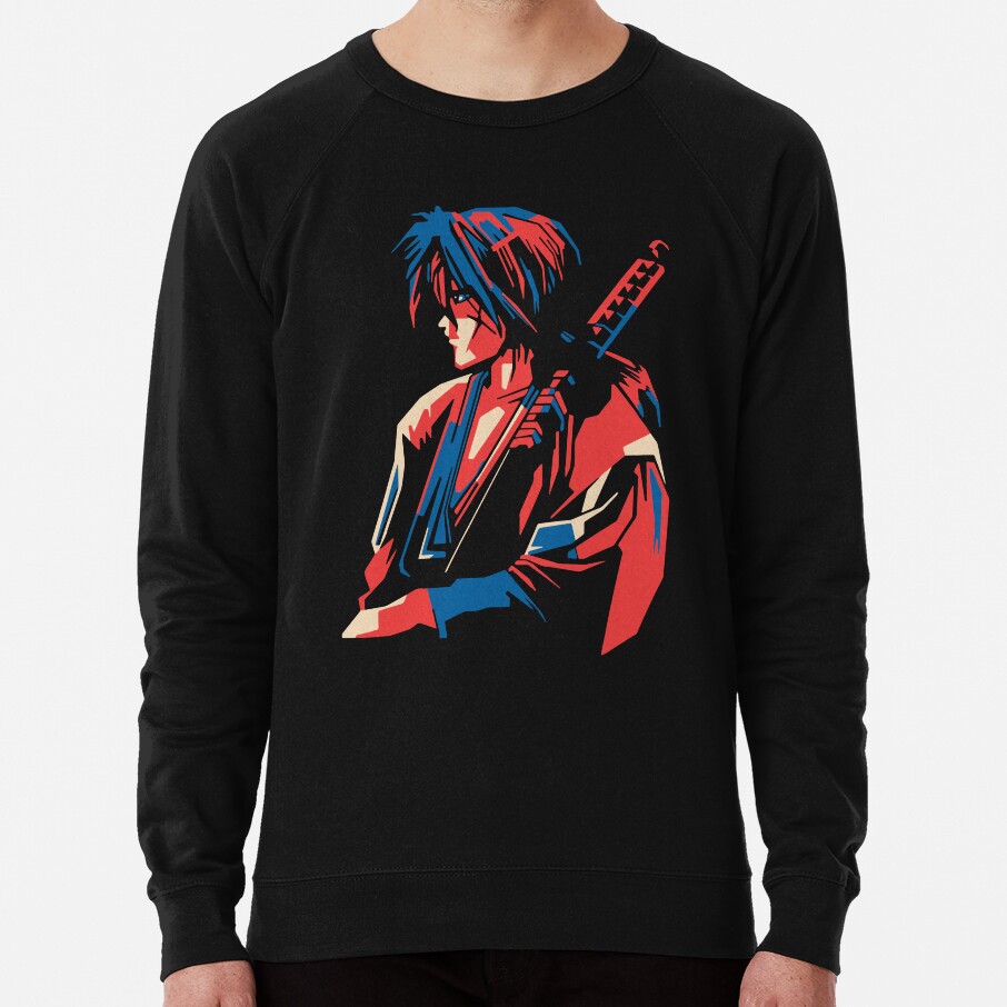 Rurouni Kenshin Retro Vintage Line Sweatshirt