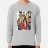 ssrcolightweight sweatshirtmensheather greyfrontsquare productx1000 bgf8f8f8 10 - Rurouni Kenshin Shop