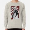 ssrcolightweight sweatshirtmensoatmeal heatherfrontsquare productx1000 bgf8f8f8 19 - Rurouni Kenshin Shop