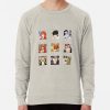 ssrcolightweight sweatshirtmensoatmeal heatherfrontsquare productx1000 bgf8f8f8 36 - Rurouni Kenshin Shop