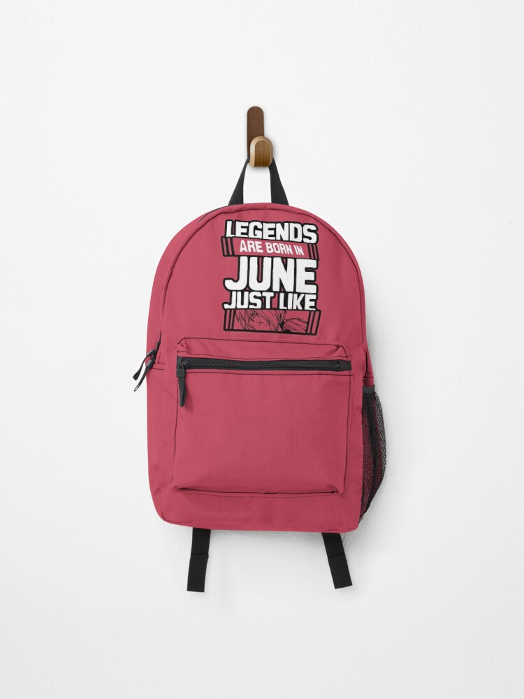 Legends Are Born In June Happy Birthday Rurouni Kenshin Backpack