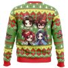 Chibi Christmas Rurouni Kenshin Samurai X Ugly Christmas Sweater BACK mockup - Rurouni Kenshin Shop