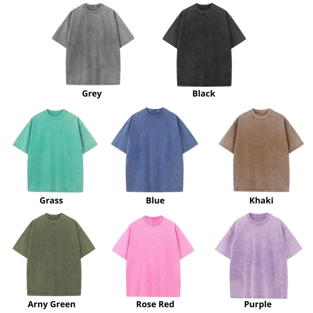 Mineral Wash T Shirt Color - Rurouni Kenshin Shop